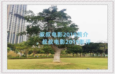 叔叔电影2019简介，叔叔电影2019影评