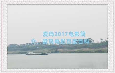 爱玛2017电影简介，爱玛电影百度百科