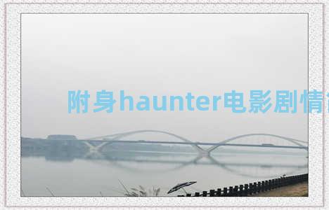 附身haunter电影剧情简介